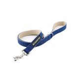 Organic Hemp & Cotton Dog Lead - Ink Blue Essential Dog
