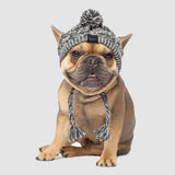 Winter Fashion Dog Hat Windproof Fluffy Knitted Polar Pom Hat Essential Dog