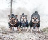 Winter Fashion Dog Hat Windproof Fluffy Knitted Polar Pom Hat Essential Dog