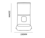Pet Automatic Feeder Large Capacity Smart Voice Recorder APP Control Timer Feeding Cat Dog Food Dispenser With WiFi Pet Bo Essential Dog