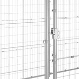 NNEVL Outdoor Dog Kennel Galvanised Steel 16.94 m² NNEVL