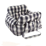 Travel Booster Car Seat – Cozy, Secure, and Stylish for Every Pet Adventure!