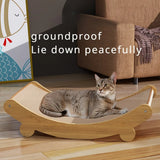 Space-Saving Wooden Cat Scratcher Tower for Cats TM