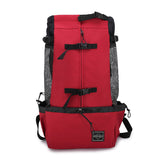 Pet Dog Carrier Bag Carrier For Dogs Backpack Out Double Shoulder Portable Travel Backpack Outdoor Dog Carrier Bag Travel Essential Dog