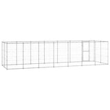 NNEVL Outdoor Dog Kennel Galvanised Steel 16.94 m² NNEVL