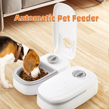 Automatic Pet Feeder Smart Food Dispenser For Cats Dogs Timer Stainless Steel Bowl Auto Dog Cat Pet Feeding Pets Supplies Essential Dog